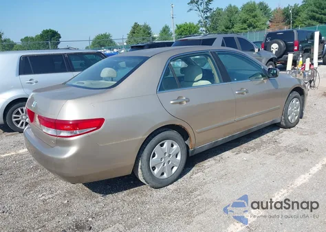 2004 Honda Accord Lx из США, поврежденный, VIN 1HGCM56384A170835